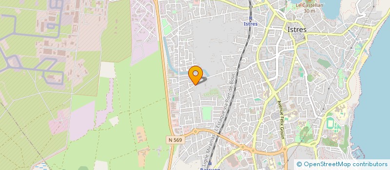 localisation de l'entreprise SOCIETE CIVILE IMMOBILIERE GAM  ISTRES