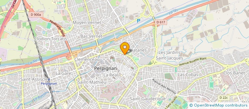 localisation de l'entreprise SOCIETE CIVILE IMMOBILIERE GANYADES à PERPIGNAN