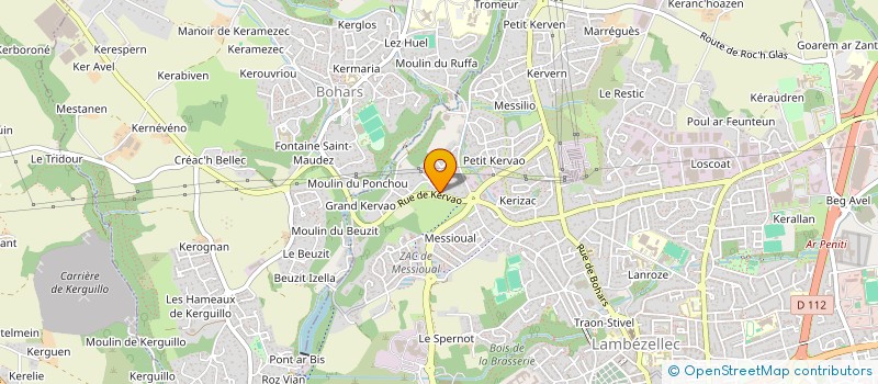 localisation de l'entreprise SOCIETE CIVILE IMMOBILIERE GARCHINE  BREST