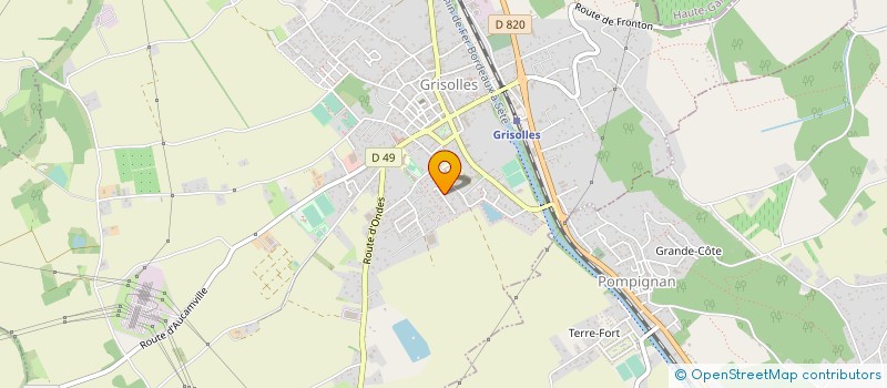 localisation de l'entreprise SOCIETE CIVILE IMMOBILIERE GARCIA ET STEUX  GRISOLLES