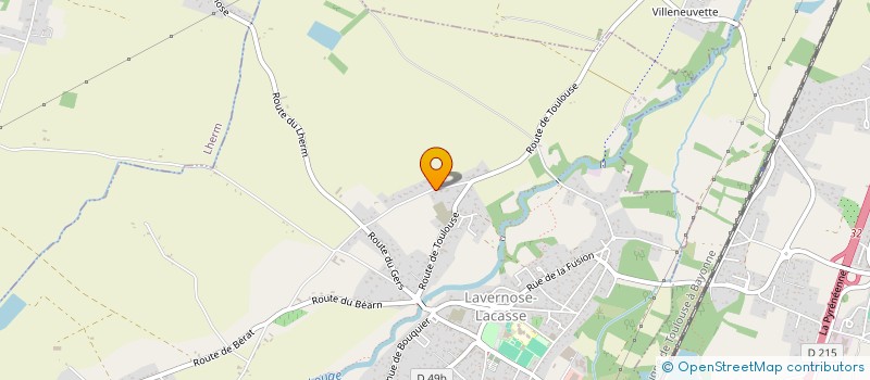 localisation de l'entreprise SOCIETE CIVILE IMMOBILIERE GASCOGNE ET PAR ABREVIATION SCI GASCOGNE  LAVERNOSE-LACASSE