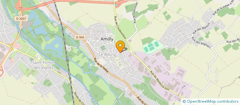 localisation de l'entreprise SOCIETE CIVILE IMMOBILIERE GATIN'IMMO à AMILLY