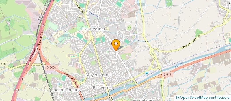 localisation de l'entreprise SOCIETE CIVILE IMMOBILIERE GAUGUIN ASSOCIATIONS  PERPIGNAN