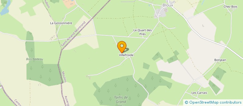 localisation de l'entreprise SOCIETE CIVILE IMMOBILIERE GAUSSERAN à LURCY-LEVIS