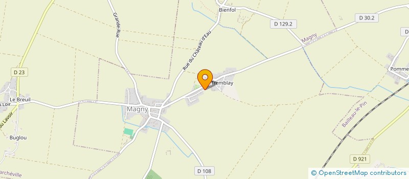 localisation de l'entreprise SOCIETE CIVILE IMMOBILIERE GB-ML à MAGNY