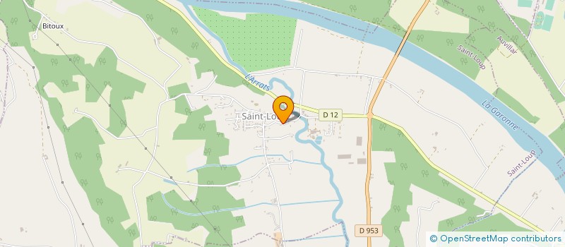 localisation de l'entreprise SOCIETE CIVILE IMMOBILIERE GCM IMMOBILIER  SAINT-LOUP