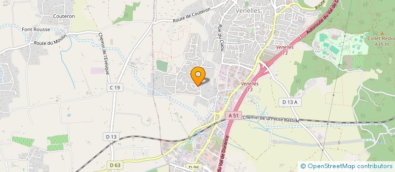 localisation de l'entreprise SOCIETE CIVILE IMMOBILIERE GECKO  VENELLES