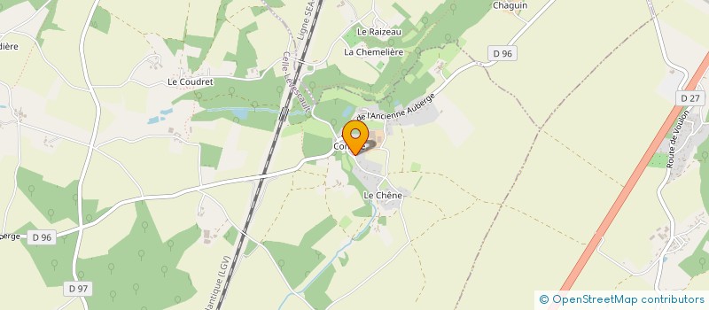 localisation de l'entreprise SOCIETE CIVILE IMMOBILIERE GEFFARD IMMOBILIER - SCI GEFFARD IMMO  CELLE-LEVESCAULT