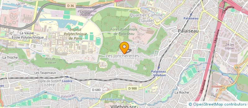 localisation de l'entreprise SOCIETE CIVILE IMMOBILIERE GENET & LECOURT INVESTISSEMENT à PALAISEAU