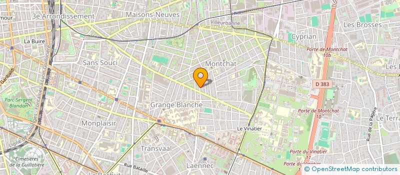 localisation de l'entreprise SOCIETE CIVILE IMMOBILIERE GENIALES  LYON