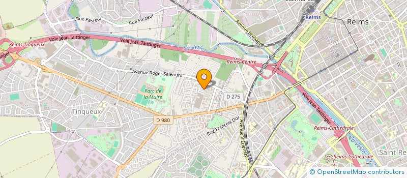 localisation de l'entreprise SOCIETE CIVILE IMMOBILIERE GEO BLAISE  TINQUEUX