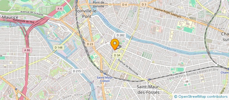 localisation de l'entreprise SOCIETE CIVILE IMMOBILIERE GERAADS-CROIZE à SAINT-MAUR-DES-FOSSES