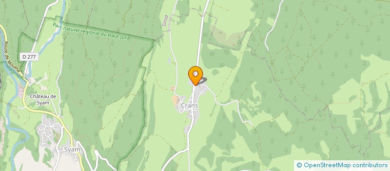 localisation de l'entreprise SOCIETE CIVILE IMMOBILIERE GERBEMA  BOURG-DE-SIROD