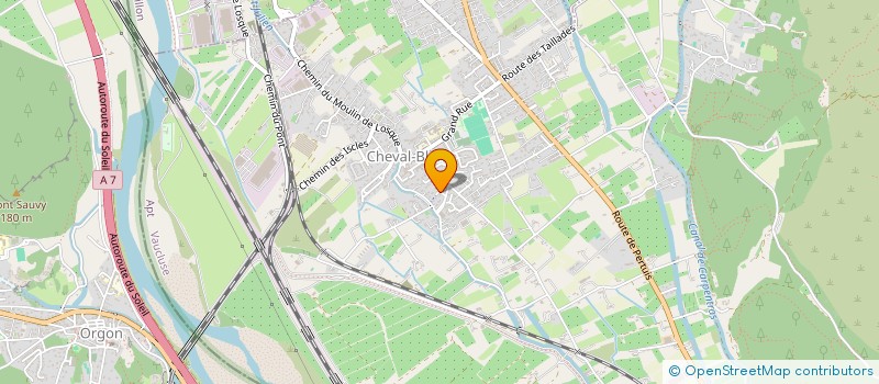 localisation de l'entreprise SOCIETE CIVILE IMMOBILIERE GERGHIB PAR ABREVIATION SCI GERGHIB  CHEVAL-BLANC