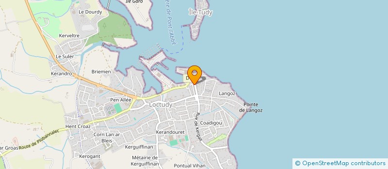 localisation de l'entreprise SOCIETE CIVILE IMMOBILIERE GESTIM  LOCTUDY