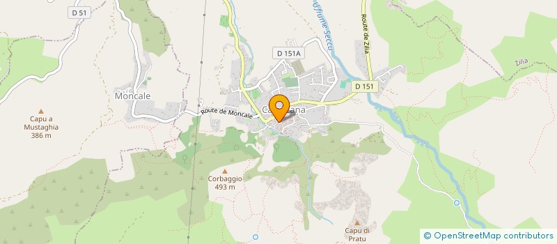 localisation de l'entreprise SOCIETE CIVILE IMMOBILIERE GESTION INVESTISSEMENT IMMOBILIER à CALENZANA