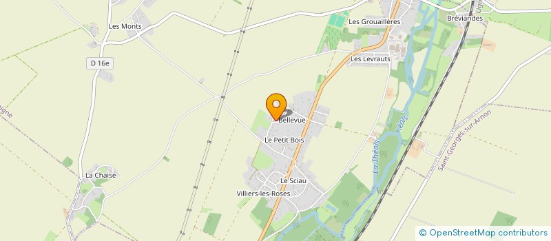 localisation de l'entreprise SOCIETE CIVILE IMMOBILIERE GESTION PATRIMONIALE DE L'ORME à SAINTE-LIZAIGNE