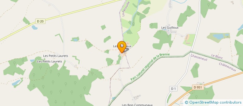 localisation de l'entreprise SOCIETE CIVILE IMMOBILIERE GESTION PATRIMONIALE DELAUTIER à NURET-LE-FERRON