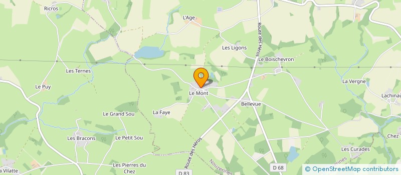 localisation de l'entreprise SOCIETE CIVILE IMMOBILIERE GESTION PATRIMONIALE DU MONT  SAINT-MARIEN