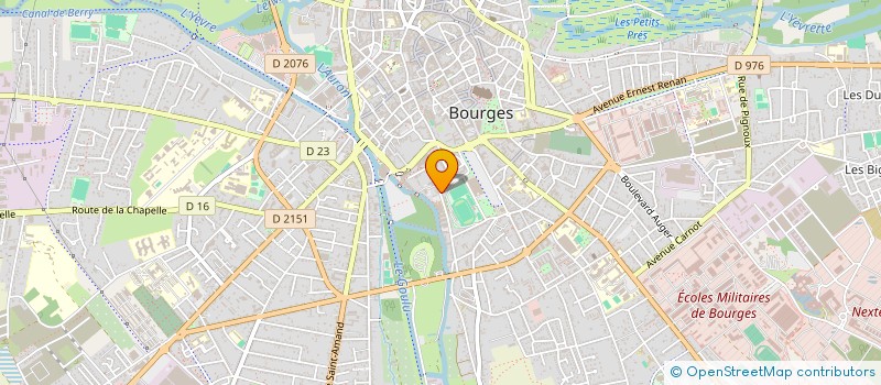 localisation de l'entreprise SOCIETE CIVILE IMMOBILIERE GESTION PATRIMONIALE MATEGAL DE VILLIERS  BOURGES