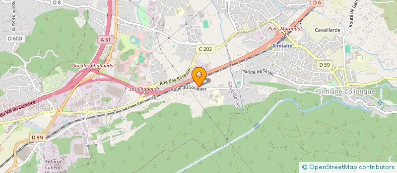 localisation de l'entreprise SOCIETE CIVILE IMMOBILIERE GETIMO à BOUC-BEL-AIR