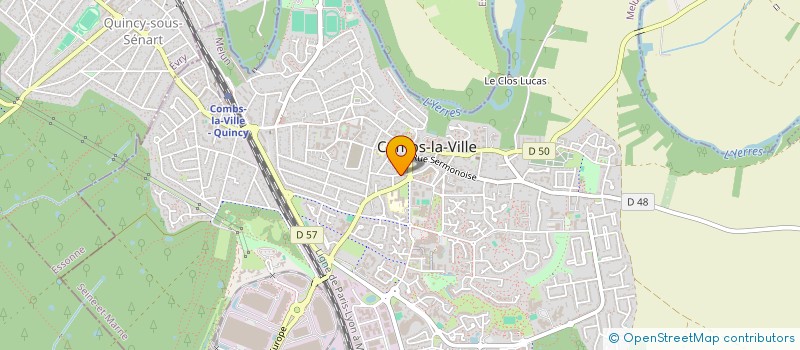 localisation de l'entreprise SOCIETE CIVILE IMMOBILIERE GEWM  COMBS-LA-VILLE