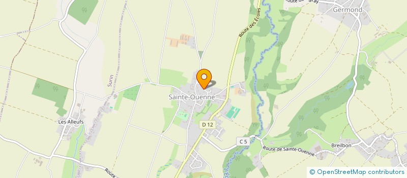 localisation de l'entreprise SOCIETE CIVILE IMMOBILIERE GHAIFA  SAINTE-OUENNE