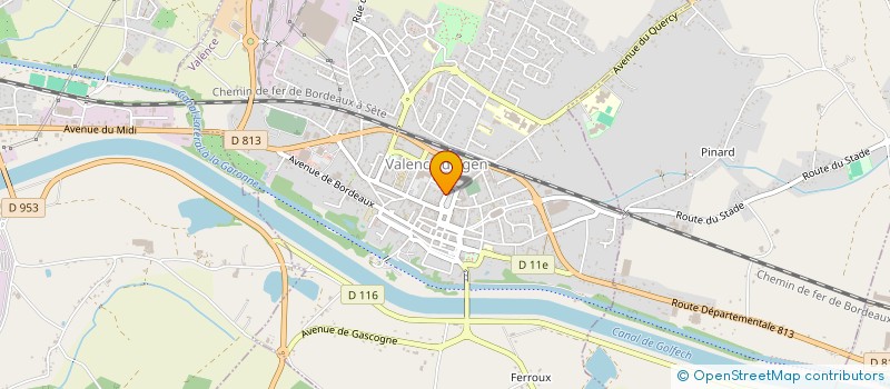 localisation de l'entreprise SOCIETE CIVILE IMMOBILIERE GIGI à VALENCE