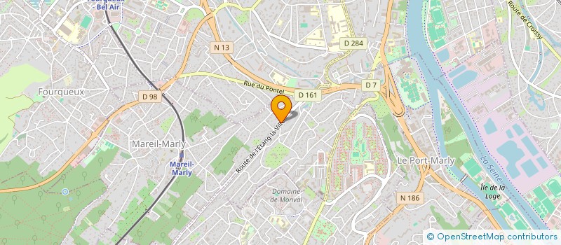 localisation de l'entreprise SOCIETE CIVILE IMMOBILIERE GINKO IMMO  MAREIL-MARLY