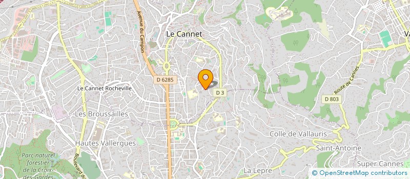 localisation de l'entreprise SOCIETE CIVILE IMMOBILIERE GIORMEN à LE CANNET
