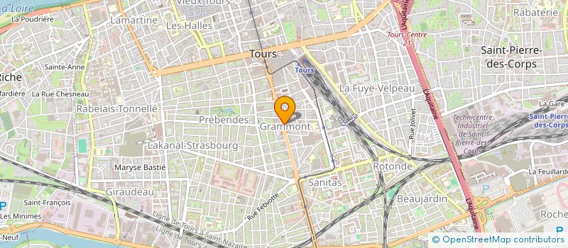 localisation de l'entreprise SOCIETE CIVILE IMMOBILIERE GIR  TOURS