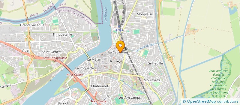 localisation de l'entreprise SOCIETE CIVILE IMMOBILIERE GIROD à ARLES