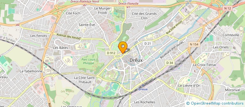 localisation de l'entreprise SOCIETE CIVILE IMMOBILIERE GKSA à DREUX