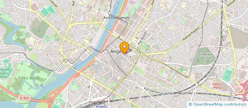 localisation de l'entreprise SOCIETE CIVILE IMMOBILIERE GLQ à ANGERS
