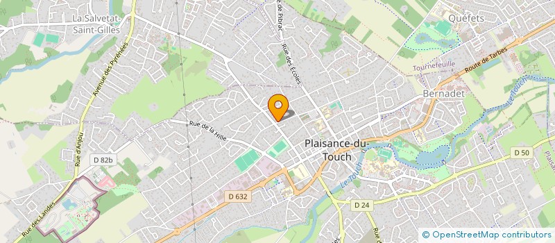 localisation de l'entreprise SOCIETE CIVILE IMMOBILIERE GMC ET PAR ABBREVIATION GMC  PLAISANCE-DU-TOUCH