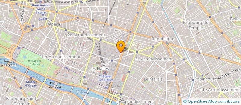 localisation de l'entreprise SOCIETE CIVILE IMMOBILIERE GMS  PARIS