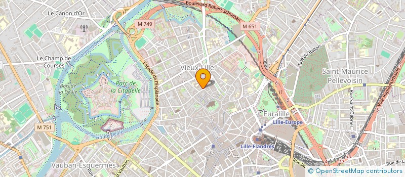 localisation de l'entreprise SOCIETE CIVILE IMMOBILIERE GOGO à LILLE