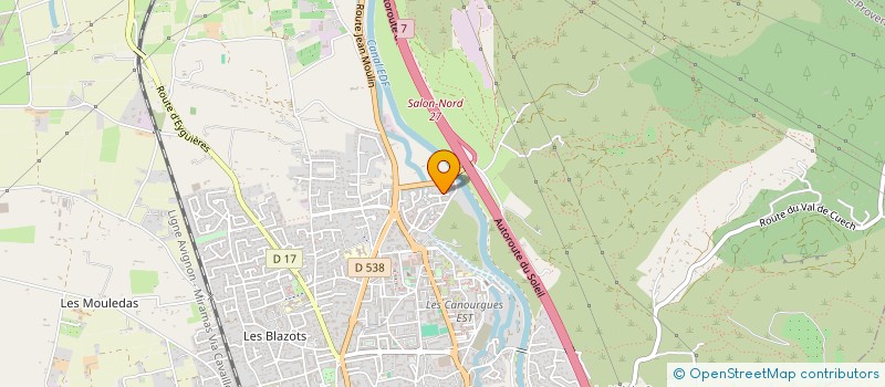 localisation de l'entreprise SOCIETE CIVILE IMMOBILIERE GOLFE BLEU  SALON-DE-PROVENCE