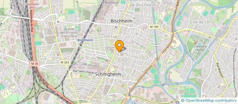 localisation de l'entreprise SOCIETE CIVILE IMMOBILIERE GOODTIME  SCHILTIGHEIM