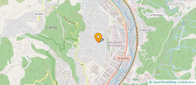 localisation de l'entreprise SOCIETE CIVILE IMMOBILIERE GOUDIES à CARROS