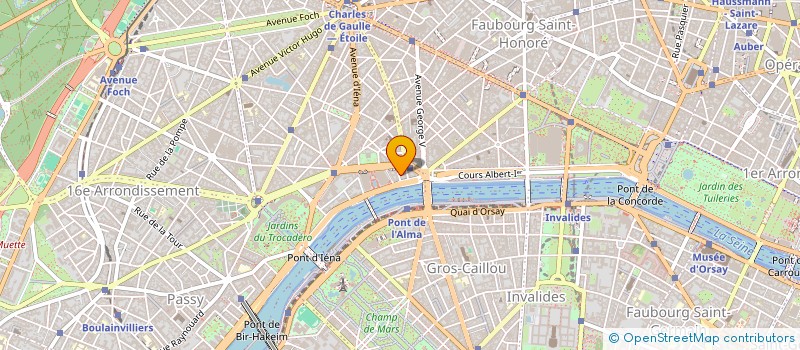 localisation de l'entreprise SOCIETE CIVILE IMMOBILIERE GRAIN DE LUNE  PARIS