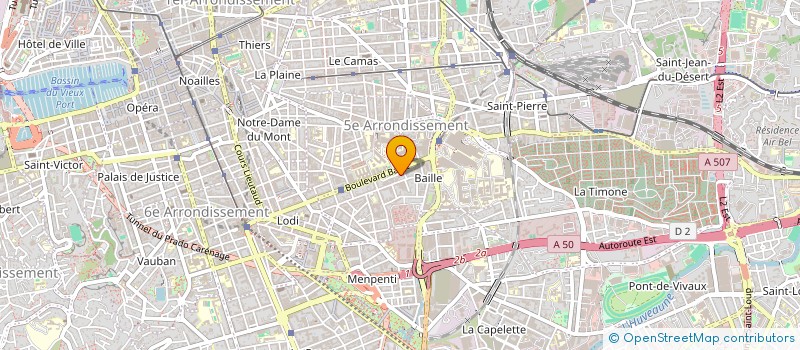 localisation de l'entreprise SOCIETE CIVILE IMMOBILIERE GRAND MAITRE à MARSEILLE