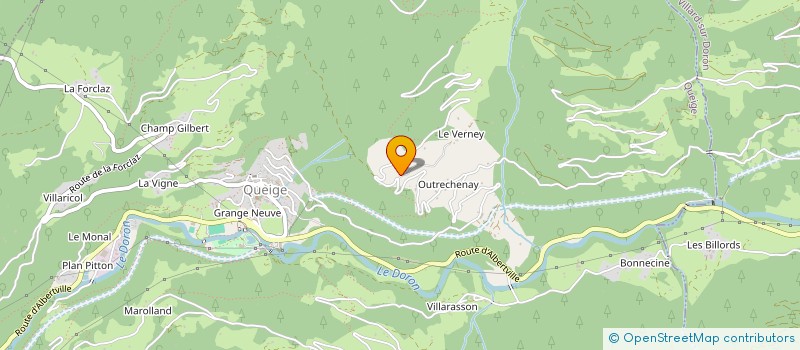 localisation de l'entreprise SOCIETE CIVILE IMMOBILIERE GRAND PRE GILLY  QUEIGE