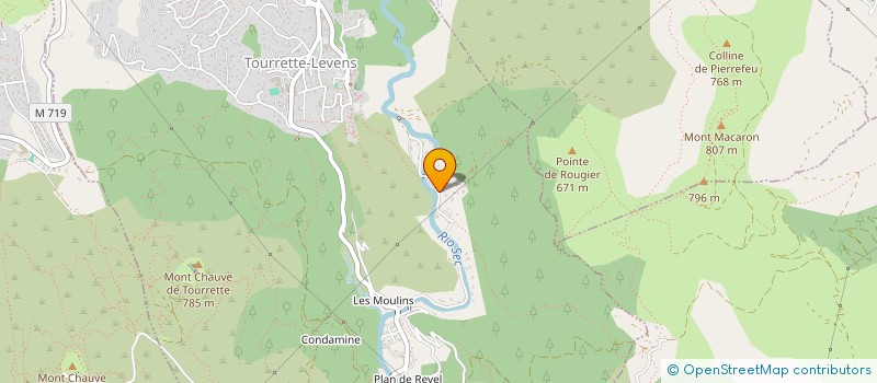 localisation de l'entreprise SOCIETE CIVILE IMMOBILIERE GRECA  TOURRETTE-LEVENS