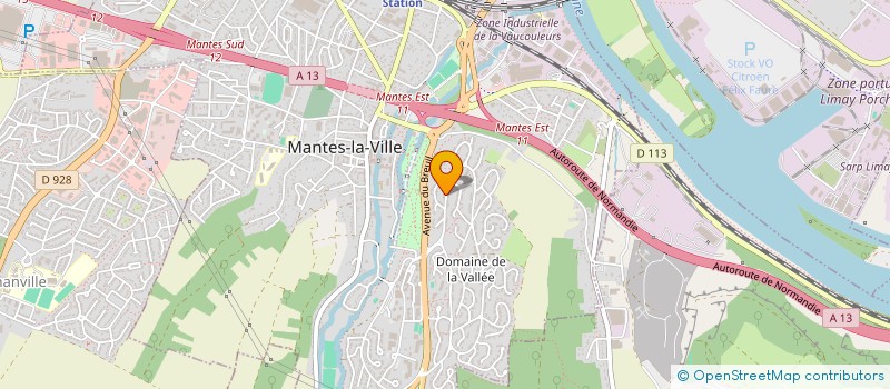 localisation de l'entreprise SOCIETE CIVILE IMMOBILIERE GRECO  MANTES-LA-VILLE