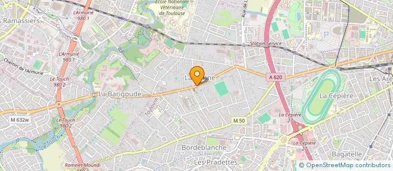 localisation de l'entreprise SOCIETE CIVILE IMMOBILIERE GREZE PAR ABREVIATION SCI GREZE à TOULOUSE