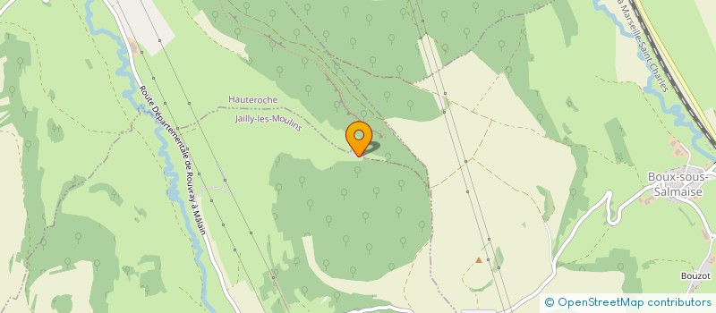 localisation de l'entreprise SOCIETE CIVILE IMMOBILIERE GRISSEY  JAILLY-LES-MOULINS