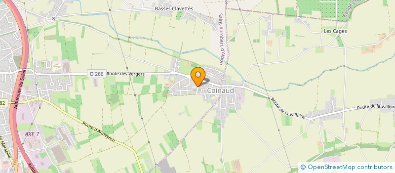 localisation de l'entreprise SOCIETE CIVILE IMMOBILIERE GRIVET RENNA  SAINT RAMBERT D'ALBON