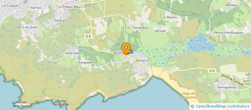 localisation de l'entreprise SOCIETE CIVILE IMMOBILIERE GRUNER  CAMARET-SUR-MER