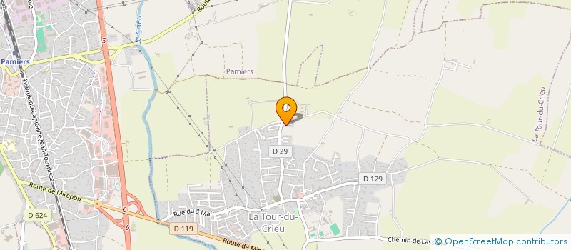 localisation de l'entreprise SOCIETE CIVILE IMMOBILIERE GS2B à VILLENEUVE-DU-PAREAGE
